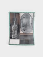 Набор для ванной «Капель», 3 предмета, дозатор для мыла, стакан, мыльница - Фото 7