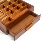 УЦЕНКА Шкатулка дерево для украшений «Корица» 9×16×21 см 10958805