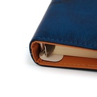 УЦЕНКА Органайзер на кольцах «Классика», А5, 96 листов, в линейку, с ремешком, МИКС 10958807