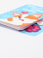 Блокнот с разделителями А7, 40 л "Корги" - фото 61613491