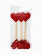 Шпажки для канапе «Сердечки ажур», 6 шт. - фото 119424081