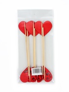 Шпажки для канапе «Сердечки ажур», 6 шт. - фото 119424082