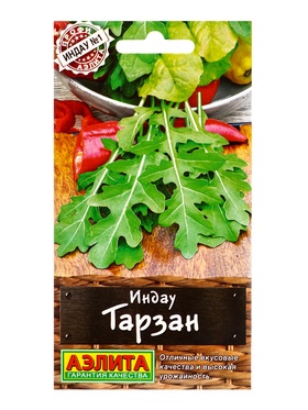 Семена Индау (руккола) Тарзан Профи-Аэлита, Ц/П,0,3 г (комплект 3 шт)
