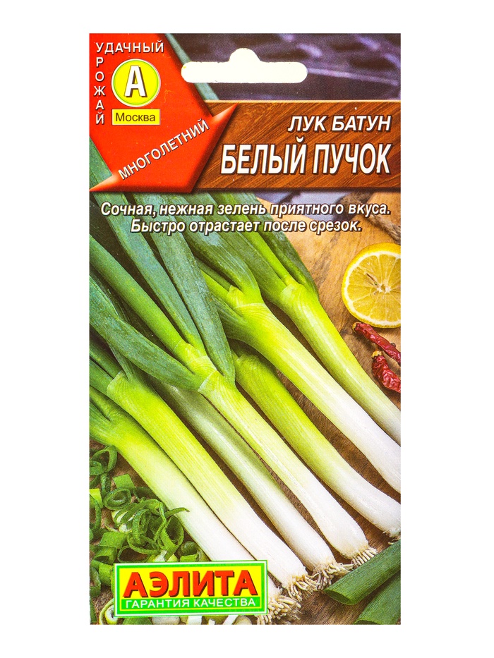 Семена Лук батун «Белый пучок», многолетний, 0.5 г, «Агрофирма АЭЛИТА» - Фото 1