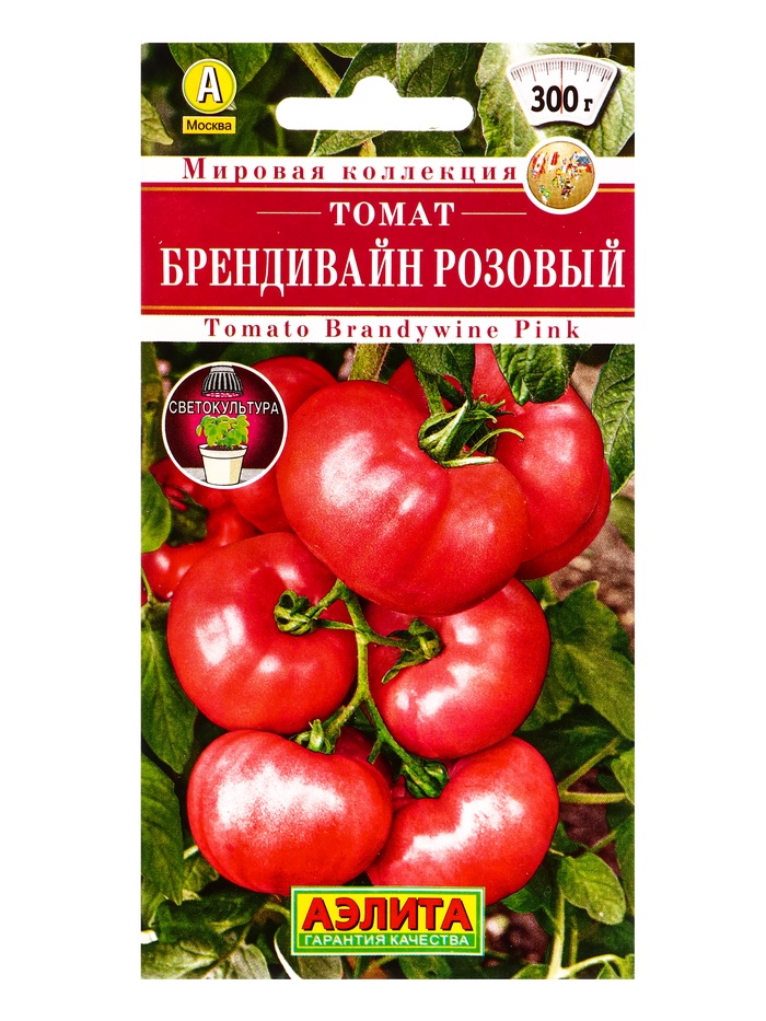 Семена Томат «Брендивайн розовый», «Мировая коллекция - АЭЛИТА», 20 шт. - Фото 1