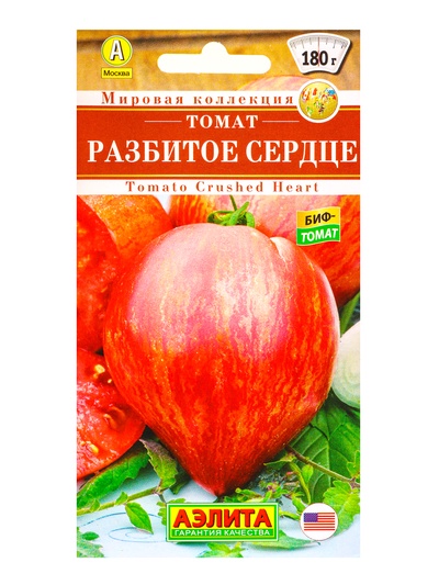Семена Томат «Разбитое Сердце», «Мировая коллекция - Агрофирма АЭЛИТА», 10 шт.