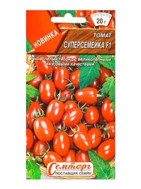 Семена Томат Суперсемейка F1 Семторг, Ц/П СТ,7 шт. (комплект 2 шт)
