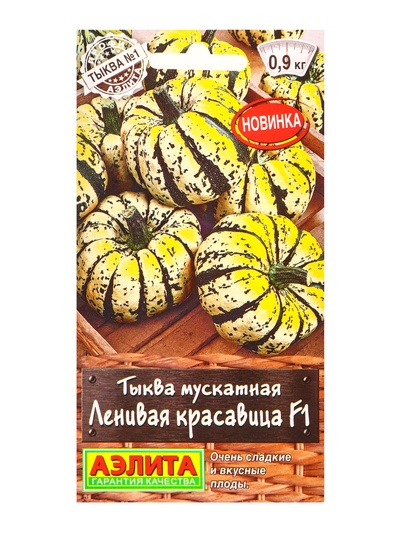 Семена Тыква мускатная «Ленивая красавица», F1, «Профи-Аэлита», 5 шт.