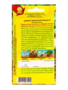 Семена Шпинат Ванька-встанька F1 Профи-Аэлита, Ц/П,1 г (комплект 2 шт) - фото 61613900