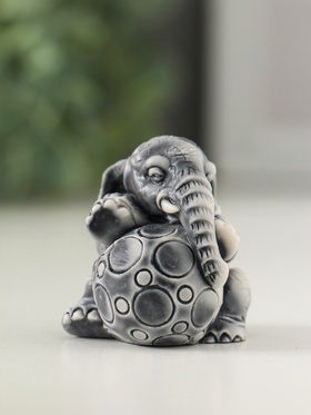 Фигурка «Слоники маленькие», 4.2 см, МИКС