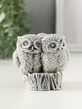 Фигурка «Три совы на пне», 7 см