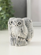 Фигурка «Три совы на пне», 7 см - фото 61613933