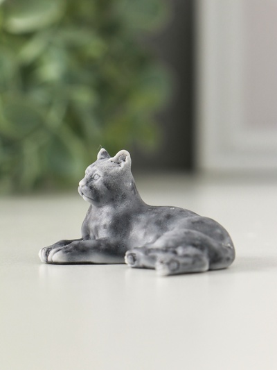 Фигурка «Кошечка лежащая», 2, 8 см