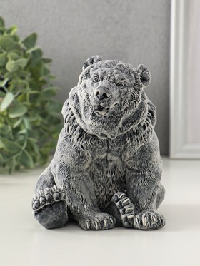 Фигурка «Медведь бурый сидит», 12.5 см