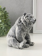 Фигурка «Медведь бурый сидит», 12.5 см - фото 61613958