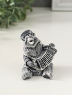 Фигурка «Медведь играет на гармошке», 6.3 см - фото 61613962