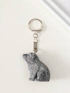 Брелок для ключей на кольце «Медвежонок сидит», 4.5 см - фото 61613991