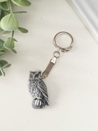 Брелок для ключей на кольце «Филин (барельеф)», 4.2 см - Фото 1