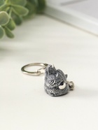 Брелок для ключей на кольце «Голова медведя маленькая», 2.5 см - фото 61614017