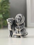 Фигурка «Девочка с оленёнком», 6.4 см - фото 61614034