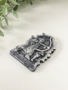 Магнит на холодильник «Охотник с луком (барельеф)», 8 см - фото 61614037