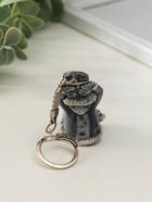 Брелок для ключей на кольце «Девочка со щенком и бубном маленькая», 4.8 см - Фото 3