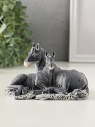 Фигурка «Лошадь с жеребенком», 7 см - фото 7627847