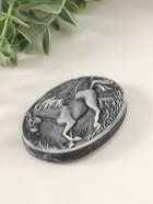 Магнит на холодильник «Лошадь бегущая (барельеф)», 5.5 см - Фото 2