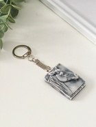 Брелок для ключей на кольце «Голова лошади (барельеф)», 4 см - фото 7627869