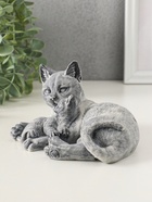 Фигурка «Кошка с котёнком лежит», 8 см - фото 61614123