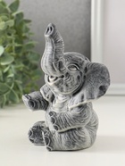 Фигурка «Слоник весёлый сидит», 12.8 см - фото 61614125