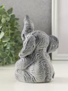 Фигурка «Слоник весёлый сидит», 12.8 см - фото 61614128