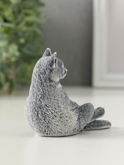 Фигурка «Кот с яйцами сидит», 6.6 см