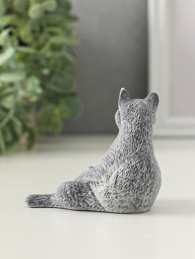 Фигурка «Кот с яйцами сидит», 6.6 см