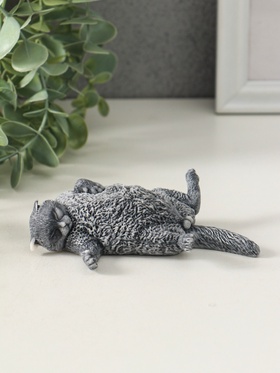 Фигурка «Кот лежит на спине», 3 см