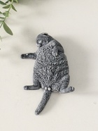 Фигурка «Кот лежит на спине», 3 см - фото 61614149