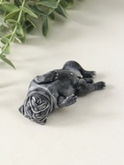 Фигурка «Бульдог лежит на спине», 3.5 см - фото 61614155