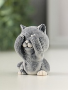 Фигурка «Котёнок забавный», 5.2 см, МИКС - фото 61614162