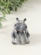 Фигурка «Бегемот сидит», 7 см - Фото 1