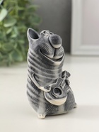 Фигурка «Кот с гитарой», 9 см - фото 61614180
