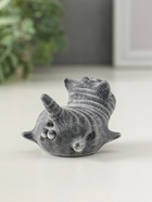 Фигурка «Кот летит на пузе», 4.5 см - фото 61614186