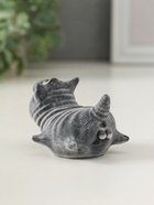 Фигурка «Кот летит на пузе», 4.5 см - фото 61614187