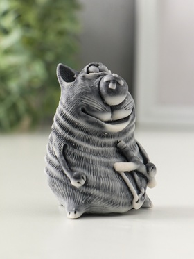 Фигурка «Кот хулиган с рогаткой», 7 см