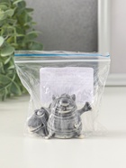 Фигурка «Кот с большой рыбиной», 4.8 см - фото 809343596