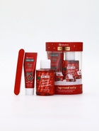 Подарочный набор косметики New Year Collection, гель для душа, крем для рук, пилочка, красный, URAL LAB - фото 119424134