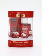 Подарочный набор косметики New Year Collection, гель для душа, крем для рук, пилочка, красный, URAL LAB - фото 119424145