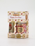 Подарочный набор Happy New Year: гель для душа и крем для рук, Sweet Candy Cane, URAL LAB 10887898