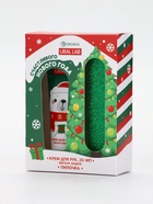 Подарочный набор новогодний «Счастливого года», крем для рук, 30 мл и пилка для ногтей, URAL LAB - фото 119424217