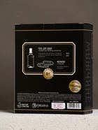 Подарочный набор «Лучшему мужчине», гель для душа во флаконе виски, чёрный и мочалка лента, Чистое счастье - фото 61614329