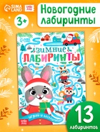 Книга "Зимние лабиринты" (комплект 4 шт) - фото 60873478